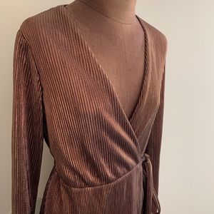 Bronze Macy’s dress